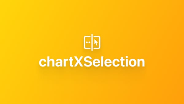 使用 chartXSelection 为 Swift Charts 添加交互功能