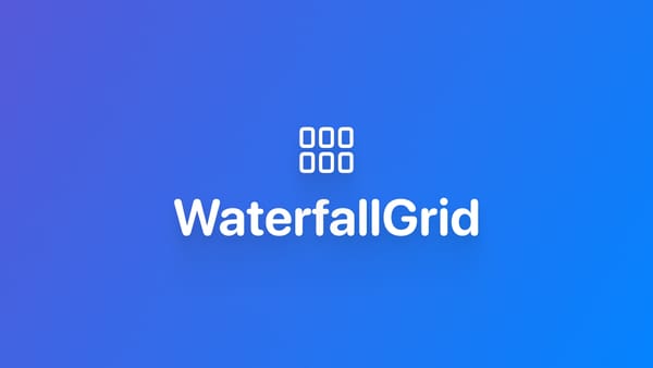 使用 WaterfallGrid 实现瀑布流布局