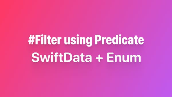 在 SwiftData 中使用枚举进行谓词查询